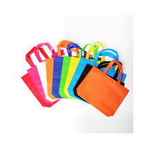 Reusable Gift Bags Multicolor Utility Bags Party Bags - One Dozen - £13.27 GBP