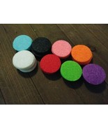 Oil Diffuser Pads For Aromatherapy Locket 24mm Lot Assorted Mix 10pc - $5.20