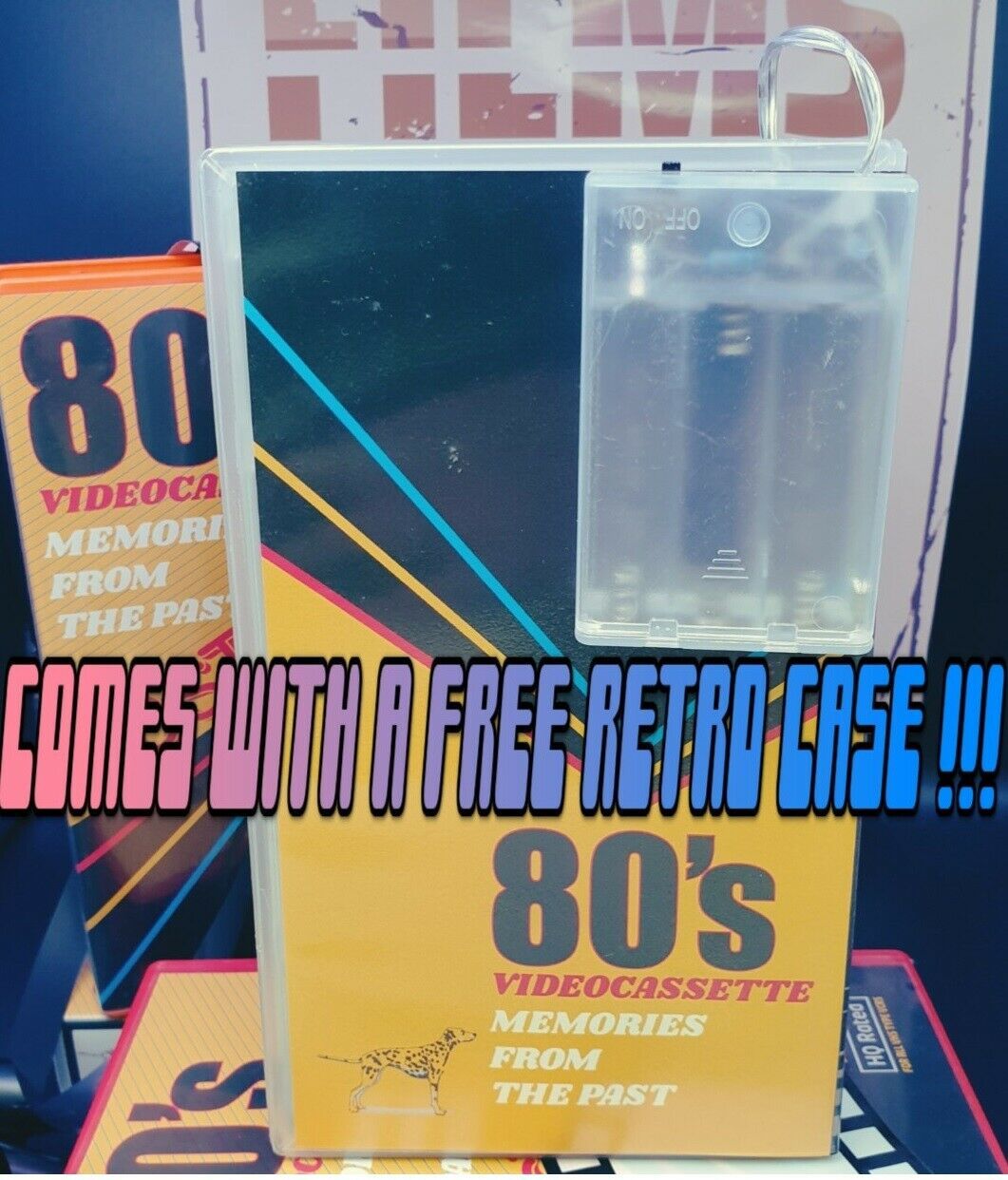 Retro VHS Lamp,Fright Night Vampire Horror, Top Quality!Amazing Gift Idea Look Item image 4