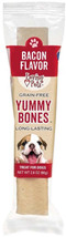 Loving Pets Yummy Bones Bacon Flavor Filled Chew - Grain Free Dental Treat for D - £4.60 GBP+