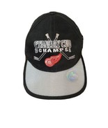 Authentic Red Wings 1998 Stanley Cup Champs Starter Hat Cap New Black - £14.89 GBP