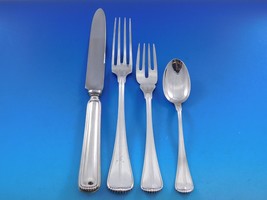 Milano by Buccellati Italy Silver Flatware Set Service 33 pcs Dinner - $11,875.05