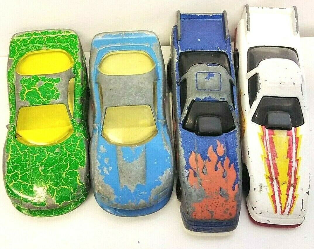 Primary image for 4 Hotwheels McDonalds 1993 Diecast Vehicle Lot: Probe Funny Car, '93 Camaro