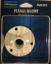 SHAKESPEARE 4711 NYLON FLANGE MOUNT-NEW-Package Has Shelf Wear-SHIPS N 2... - $9.78
