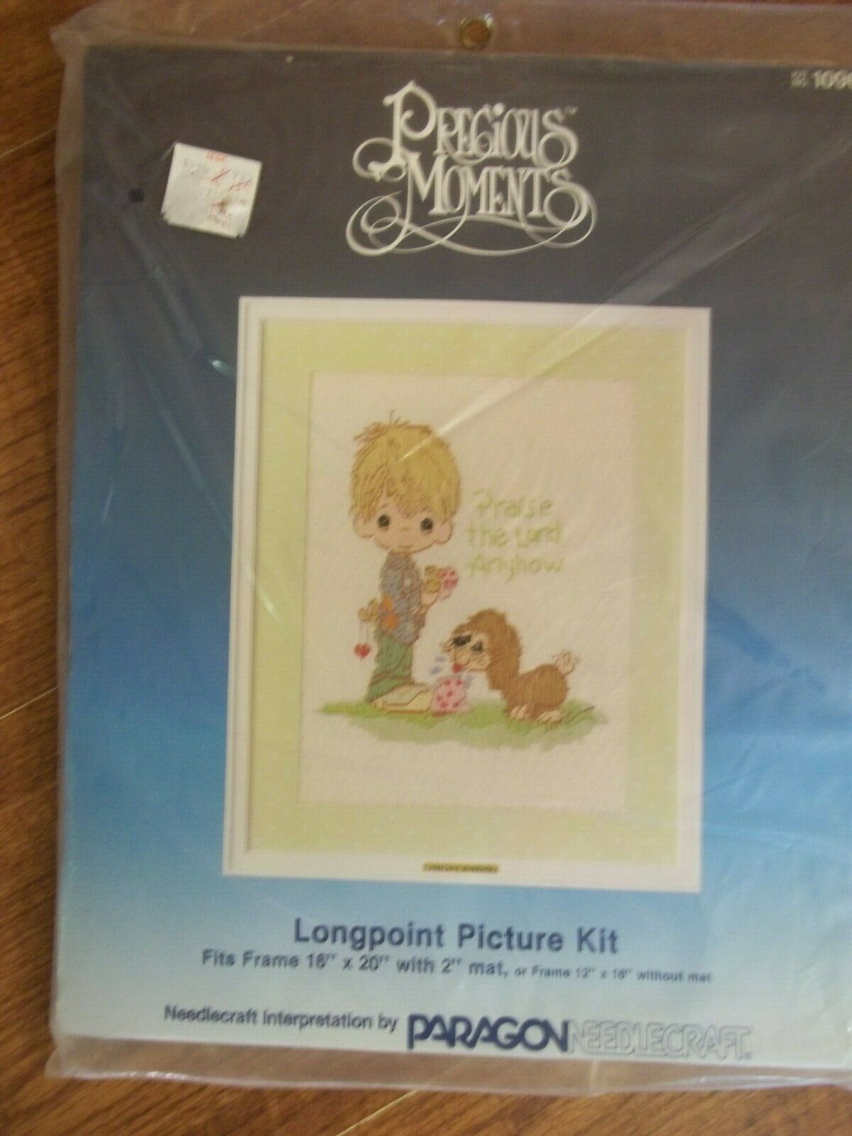 PRECIOUS MOMENTS "Praise The Lord Anyhow" Longpoint Picture Kit Approx. 12"x16" - £6.01 GBP