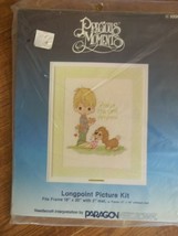 PRECIOUS MOMENTS &quot;Praise The Lord Anyhow&quot; Longpoint Picture Kit Approx. 12&quot;x16&quot; - £6.04 GBP