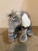 Dr Seuss Horton Hears A Who Plush 10&quot; Stuffed Elephant Animal 2007 Manha... - £12.65 GBP