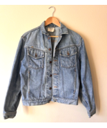 Vintage ACA Denim Jacket M Acid Stonewash bowie graphic Jean Trucker Small - €38,76 EUR