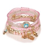 Kundan Luck Friendship Bohemia Gift Girlfriend remote Bracelet Kada Jewe... - €11,18 EUR