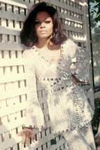 Diana Ross 1960&#39;s pose in silver sequined pant suit 4x6 inch real photograph - £3.79 GBP