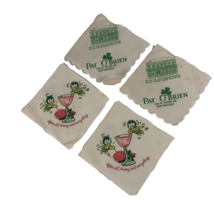 1960s New Orleans Pat O’Brien’s Cocktail Napkins Honey Bees Hurricane Punch lot - £8.56 GBP