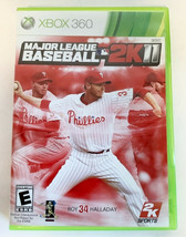 Major League Baseball 2K11 Microsoft Xbox 360 Video Game 2011 2K Sports - £9.70 GBP
