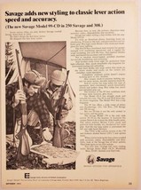 1975 Print Ad Savage Model 99-CD Rifles in 250 &amp; 308. Westfield,Massachu... - $11.68