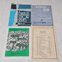 Chorale Sheet Music Lot of 44 Many Religious Some Show Tunes and more - £27.96 GBP