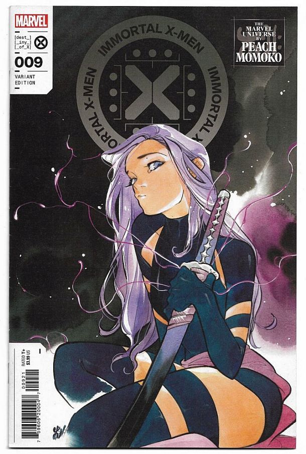 Immortal X-Men #9 (2022) *Marvel Comics / Variant Cover Artwork By Peach Momoko*