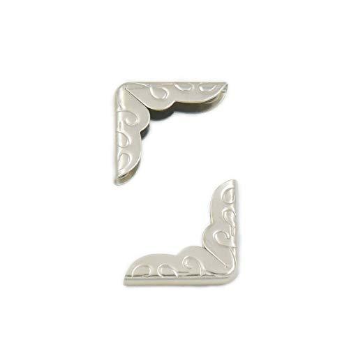 Fujiyuan 100 pcs 14mm 9/16&quot; Albums Book Corner Protectors for Scrapbooki... - $4.78