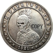 Hobo Nickel 1881-CC Usa Morgan Dollar Coin Copy - £7.16 GBP