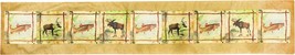 Scrapbook Nature Table Runner Cotton 13x72 inches SALE-Make an Offer - $14.84