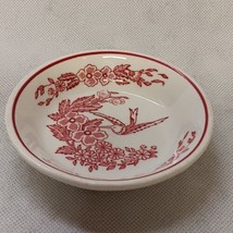 Royal Jackson Red Hummingbird Dessert Sauce Bowl 4.75&quot; ROJ139 Restaurant... - £15.11 GBP