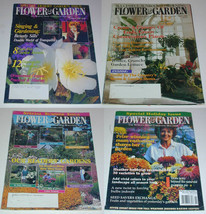 Vintage Gargening Magazines Lot Of 4 Issues of Flower &amp; Garden 1993/94 - £5.45 GBP