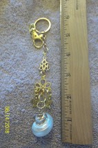 purse jewelry gold color seashell keychain backpack dangle charms 29 - $8.54