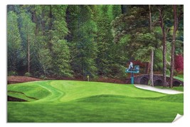 Augusta National Golf Club Course Hole 11 White Dogwood Masters 11Ri1 Art Print - £19.31 GBP+