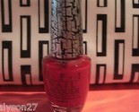 OPI Nail Polish Lacquer Red Shatter NL E55 - $10.44
