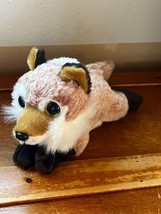 Very Cute TY Brown &amp; Cream Plush FREDERICK Fox Stuffed Animal – 6 inches high x - £7.58 GBP