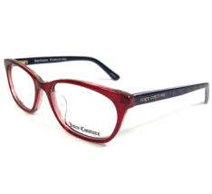 Juicy Couture Eyeglasses Frames JU 303 LHF Purple Clear Red Cherries 50-16-135 - £48.40 GBP