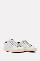 P448 John Morea Leather Sneaker Shoes White ( 40 ) - $128.67