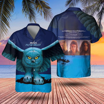 Great Rock Band Rush Fly By Night Hawaiian Shirt, Music Lovers Shirt Size S-5XL - £8.43 GBP+