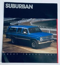 1987 Chevrolet Suburban Truck Dealer Showroom Sales Brochure Guide Catalog - £7.46 GBP