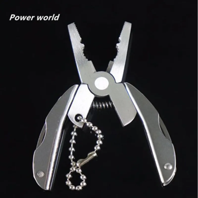 1Pcs Outdoor Mini Portable Folding Multi-functional Pliers Clamp Key Chain - £10.42 GBP