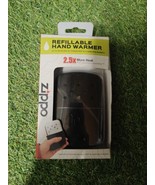 *NEW*Zippo 12-Hour Black Refillable Hand Warmer. Lighter fluid- flameles... - $20.99