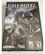 Call of Duty 2 PC Video Game Missing Disk #1 AS IS Activison With Manual - £7.46 GBP
