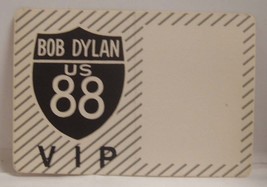 Bob Dylan - Vintage Original 1988 Concert Tour Cloth Backstage Pass *Last One* - $12.00