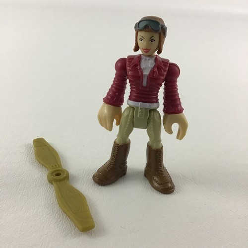 Fisher Price Imaginext Blind Bag Series 6 Female Pilot 3&quot; Figure Amelia ... - $14.80