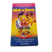 Rock-A-Doodle (VHS, 1999) Cartoon Movie Animation VHS Video Tape  - £6.99 GBP