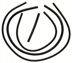 1963-1967 Corvette Hose Kit Windshield Washer W/ A/C Ribbed 4 Pieces - $27.57