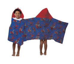 Marvel Spider-Man Superhero Fleece Hooded Blanket Throw Wrap - $364.44 MXN