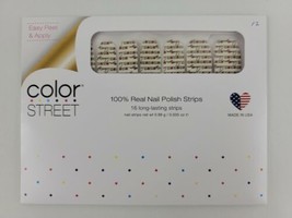 Color Street LOVE NOTES Clear Nail Polish Strips Hearts Love You Script ... - £25.23 GBP