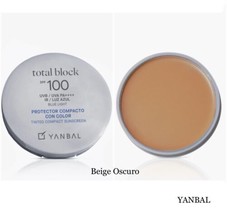 Total Block Compacto SPF100 Beige Oscuro Yanbal - £24.74 GBP