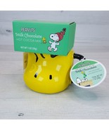 Peanuts Gift Set Woodstock Ceramic Mug Cup w/ Hot Chocolate Mix NEW - $24.24