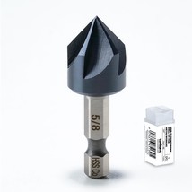 Toolant 5/8&quot; Noir-Ti Cobalt Countersink Drill Bit(Pro), Titanium Aluminum - $33.99