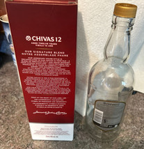 CHIVAS REGAL Empty Bottle &amp; Box  Scotch Whisky 12 Years 750 ml - £13.48 GBP