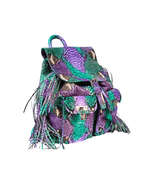 Fringe Western Snakeskin Backpack - $480.20 CAD