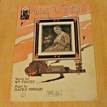 Vintage Sheet Music - Mammy O&#39;mine - 1919 - Guc! - £7.07 GBP