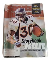 Vintage 1990s Sports Illustrated Magazine Terrell Davis Denver Broncos 90s VTG - £7.43 GBP