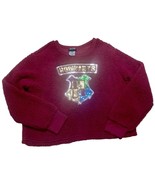 Harry Potter Hogwarts Fleece Long Sleeve Sweater Girls Size L - $6.65