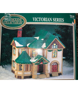 VTG Dickens Collectables Victorian Porcelain Lighted House Dept 56 Paint... - £31.05 GBP